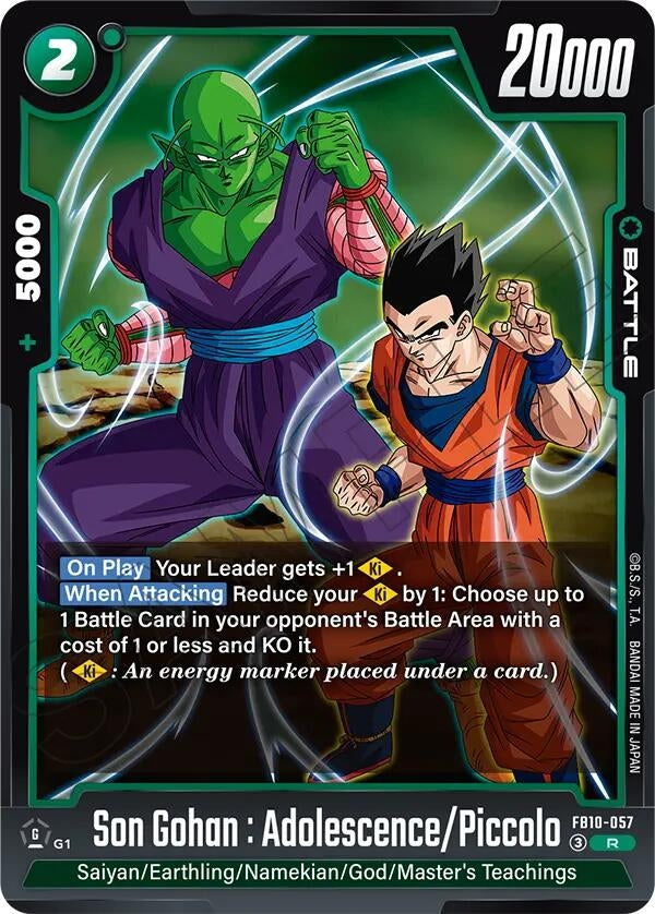 Image for Son Gohan : Adolescence/Piccolo - Dragon Ball Super: Fusion World
