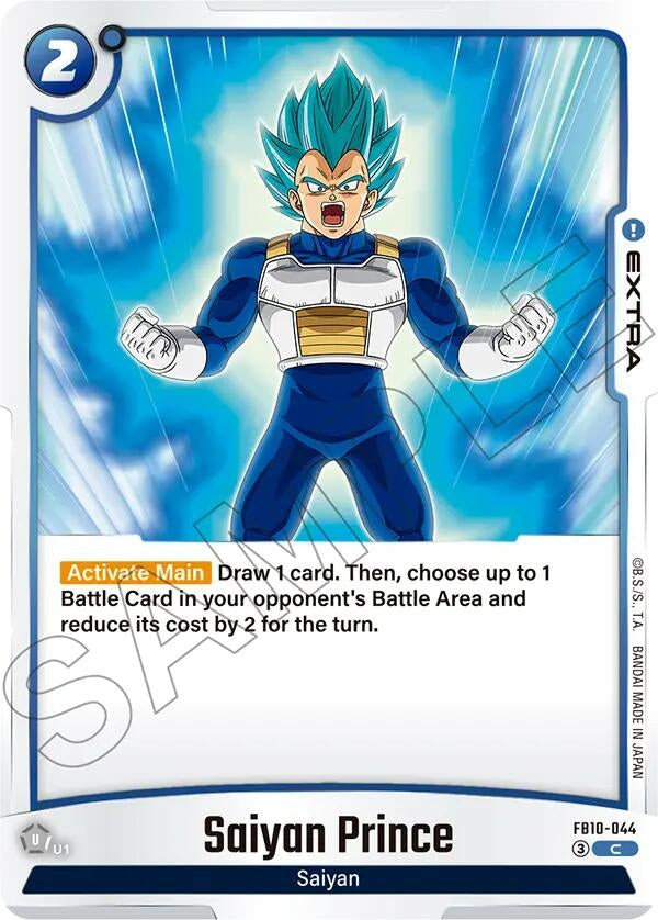 Image for Saiyan Prince - Dragon Ball Super: Fusion World