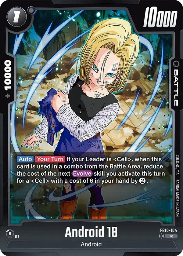 Image for Android 18 - FB10-104 - Dragon Ball Super: Fusion World