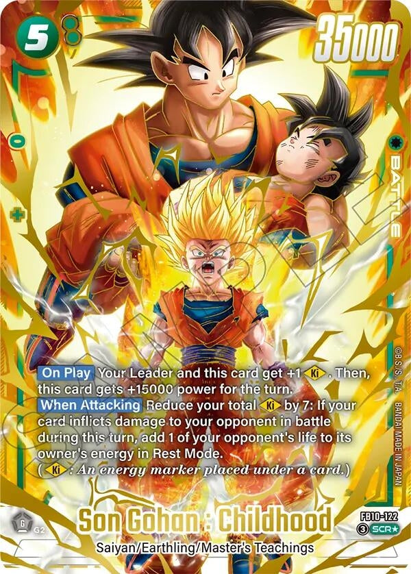Image for Son Gohan : Childhood - FB10-122 (Alternate Art) - Dragon Ball Super: Fusion World
