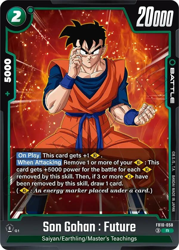 Image for Son Gohan : Future - FB10-058 - Dragon Ball Super: Fusion World