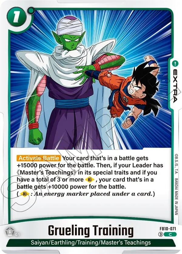 Image for Grueling Training - Dragon Ball Super: Fusion World