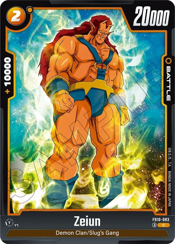 Image for Zeiun - Dragon Ball Super: Fusion World
