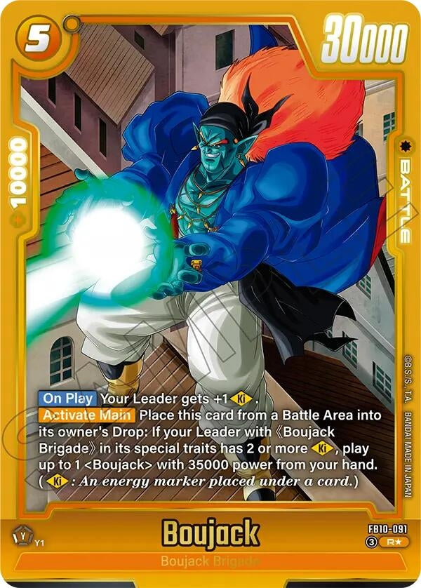 Image for Boujack - FB10-091 (Alternate Art) - Dragon Ball Super: Fusion World