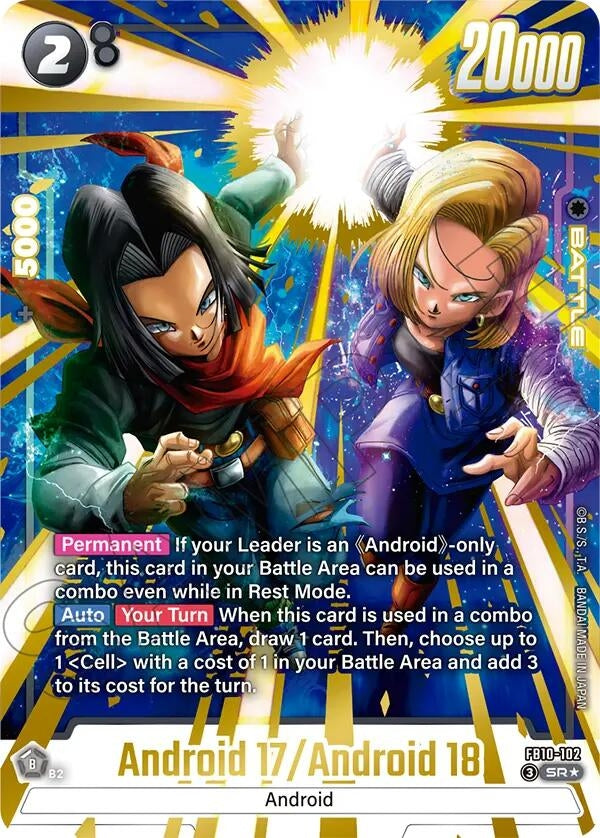 Image for Android 17/Android 18 (Alternate Art) - Dragon Ball Super: Fusion World