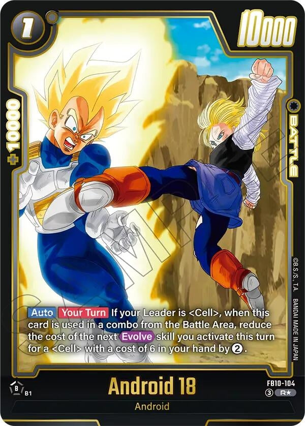 Image for Android 18 - FB10-104 (Alternate Art) - Dragon Ball Super: Fusion World