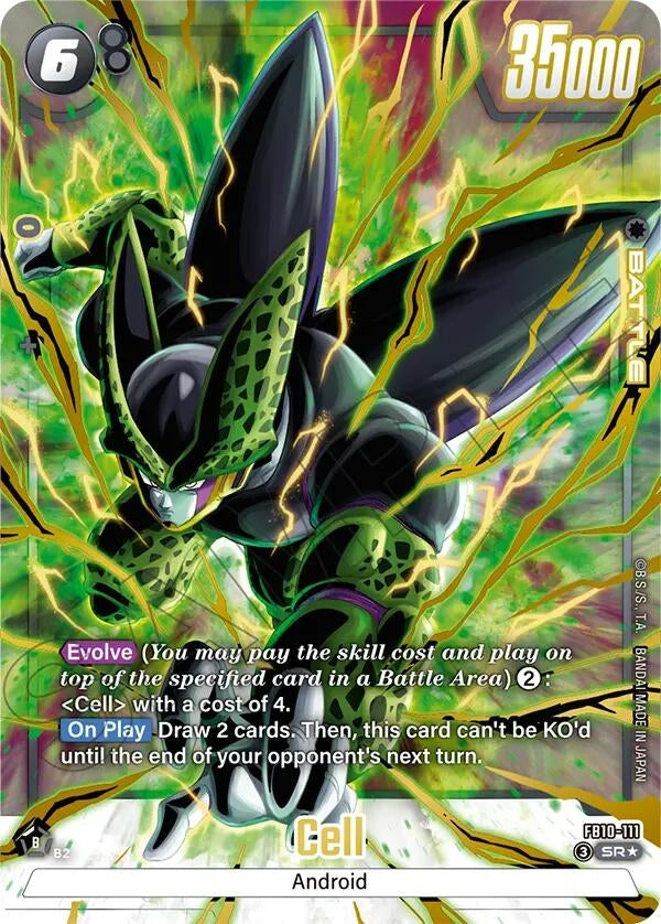 Image for Cell - FB10-111 (Alternate Art) - Dragon Ball Super: Fusion World