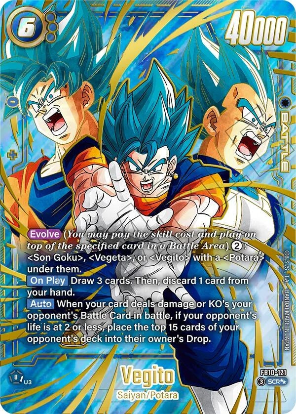Image for Vegito - FB10-121 (Super Alternate Art) - Dragon Ball Super: Fusion World
