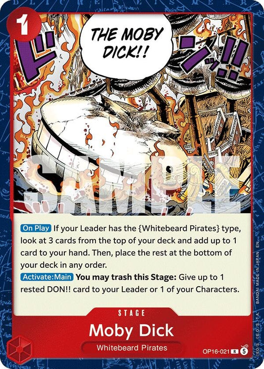 Image for Moby Dick - One Piece Card Game