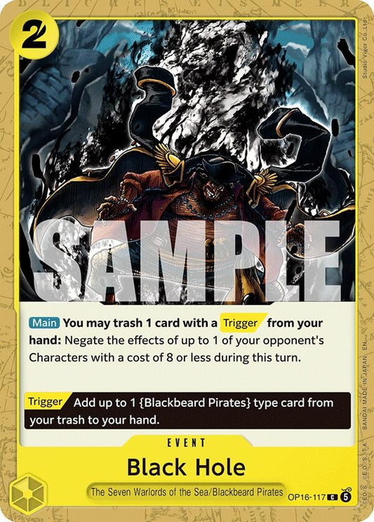 Image for Black Hole - One Piece Card Game