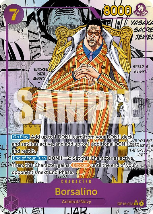 Image for Borsalino (Manga) - One Piece Card Game