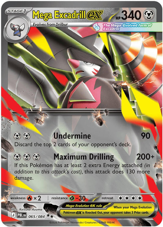 Image for Mega Excadrill ex - Pokemon