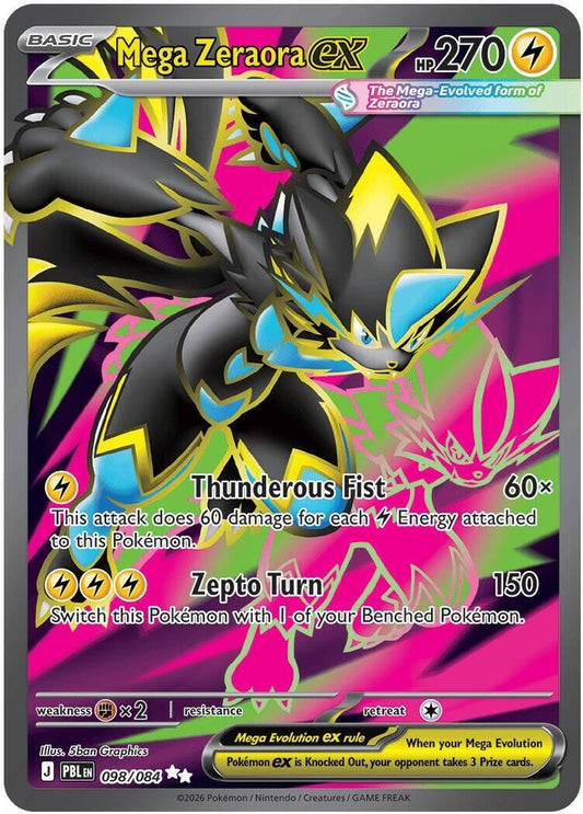 Image for Mega Zeraora ex - Pokemon