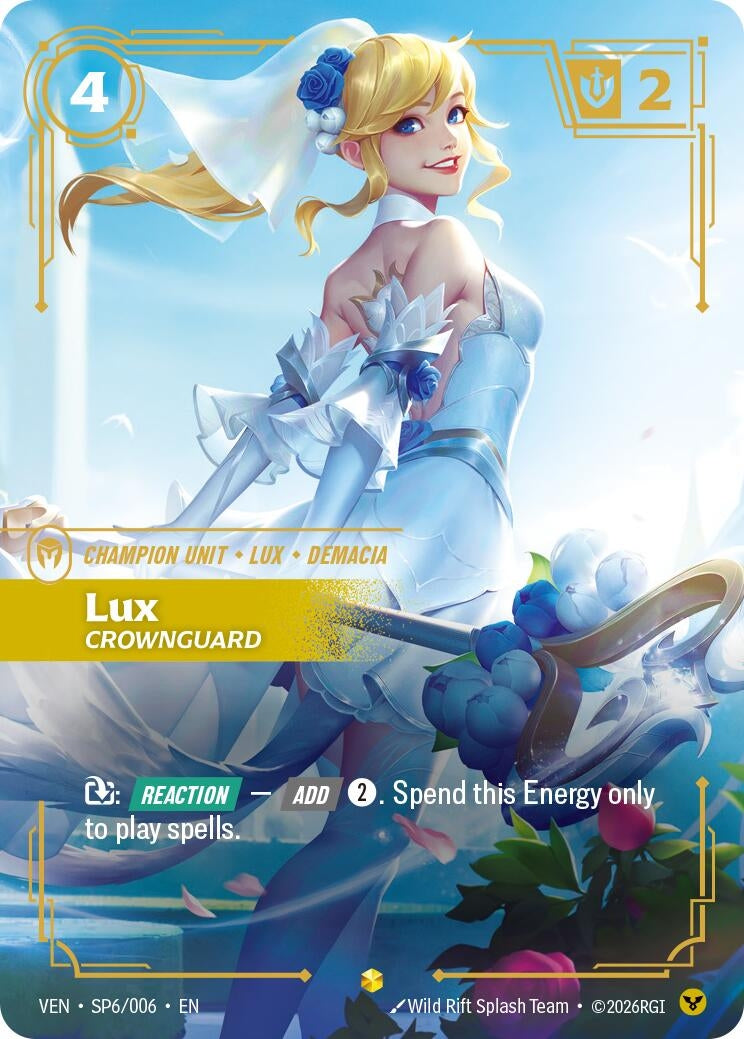 Image for Lux, Crownguard - Riftbound: League of Legends Trading Card Game