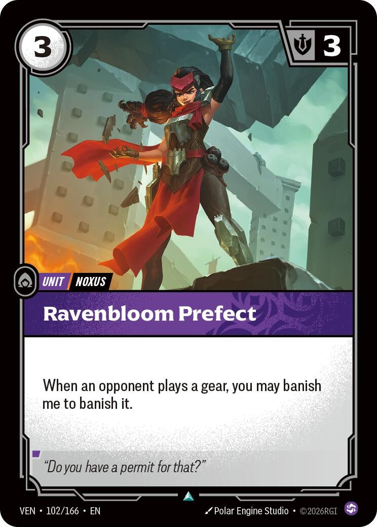 Image for Ravenbloom Prefect - Riftbound: League of Legends Trading Card Game