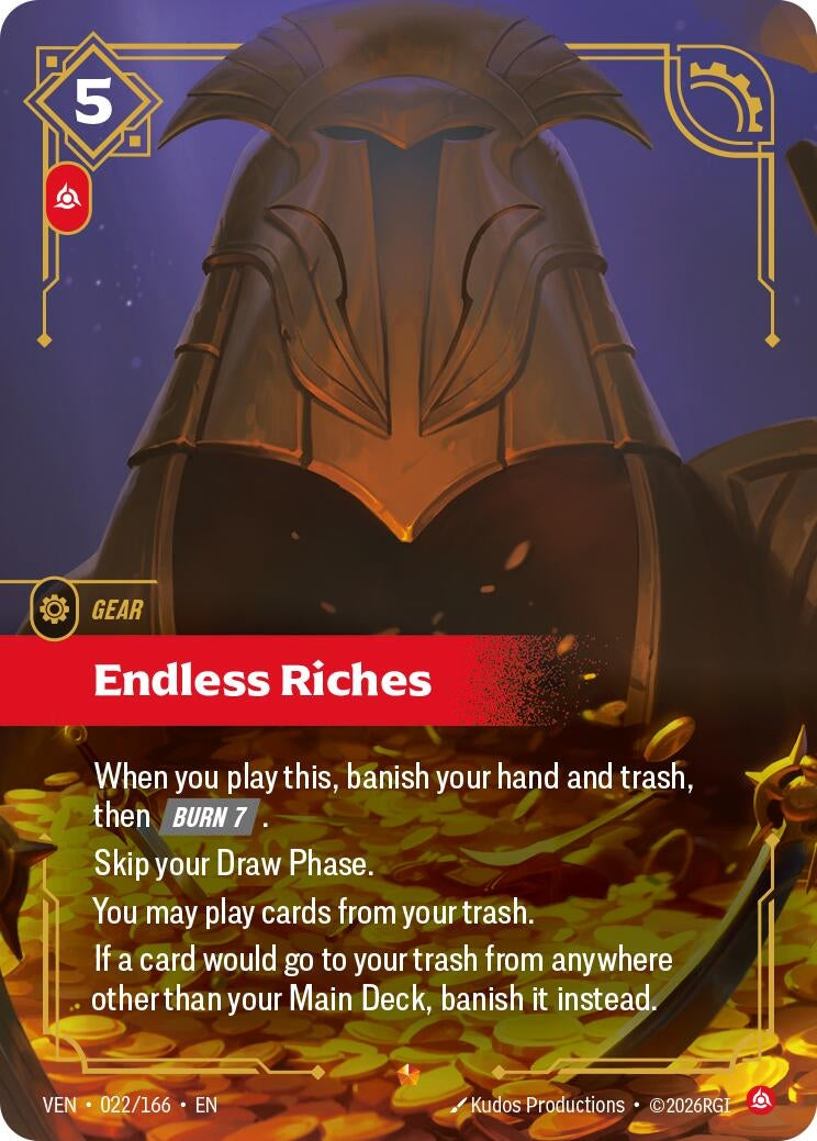 Image for Endless Riches - Riftbound: League of Legends Trading Card Game