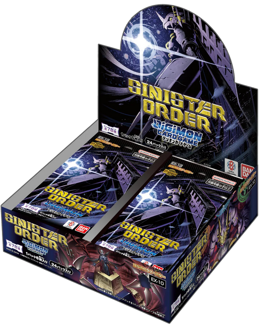 Digimon Card Game Sinister Order Booster Box [EX-10]