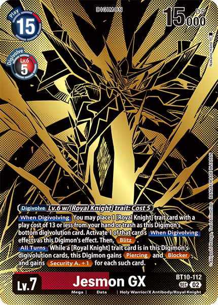 Jesmon GX (Tamer's Evolution Box -Rise of Digimon-)