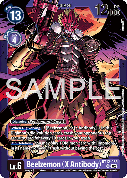 Beelzemon (X Antibody) (Limited Card Pack -Billion Bullet-)