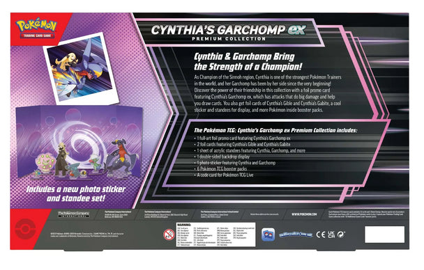 Pokémon TCG: Cynthia's Garchomp ex Premium Collection