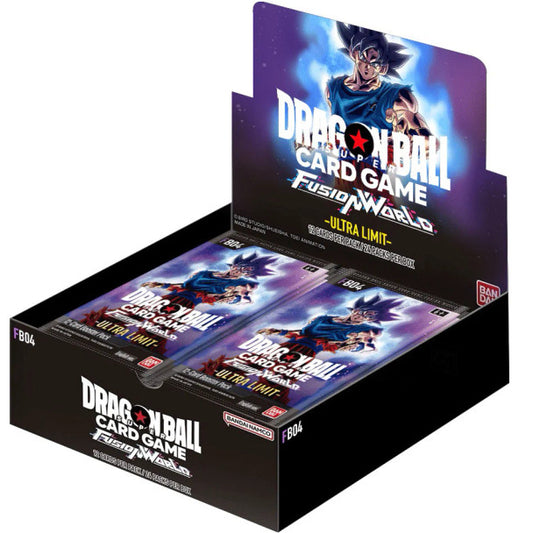 Dragon Ball Super Card Game Fusion World ULTRA LIMIT Booster Box [FB04]