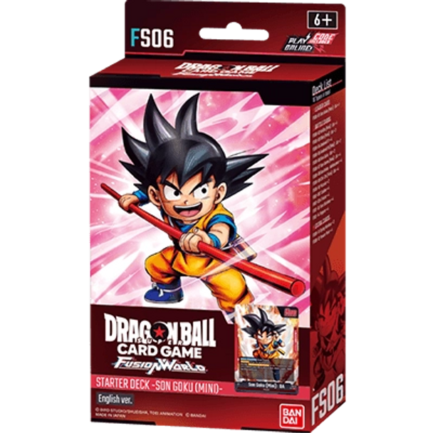 Dragon Ball Super Card Game Fusion World Starter Deck SON GOKU (MINI) [FS06]