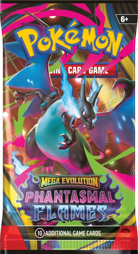 Pokémon TCG: Mega Evolution Phantasmal Flames Booster Pack