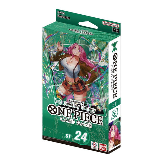 One Piece Card Game: (Green) Jewelry Bonney Starter Deck [ST-24]