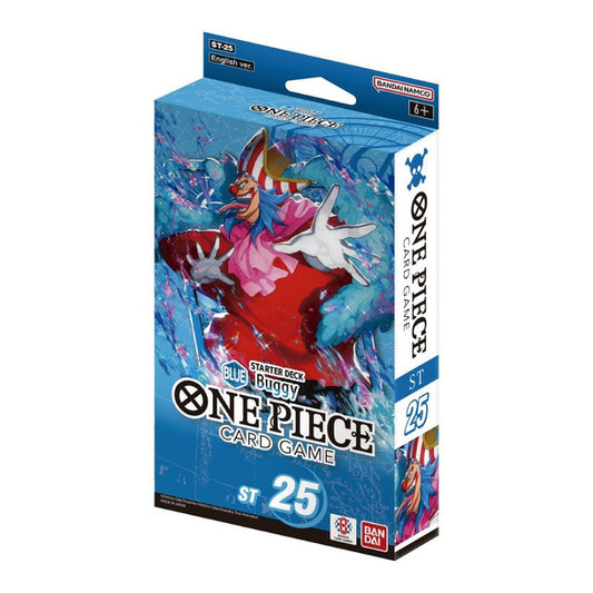 One Piece Card Game: (Blue) Buggy Starter Deck [ST-25]