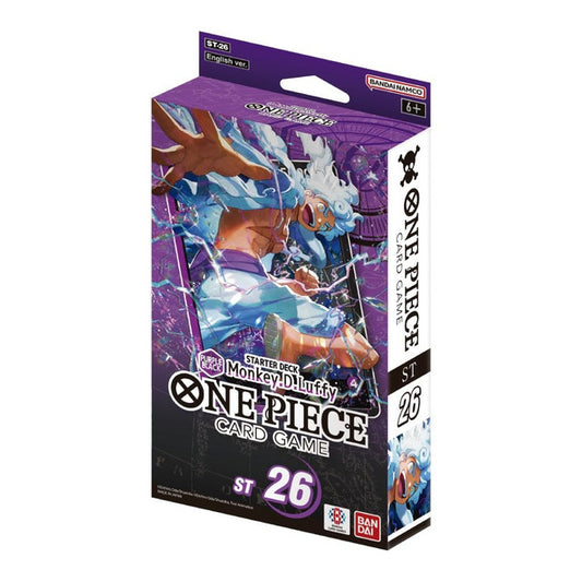 One Piece Card Game: (Purple/Black) Monkey.D.Luffy Starter Deck [ST-26]
