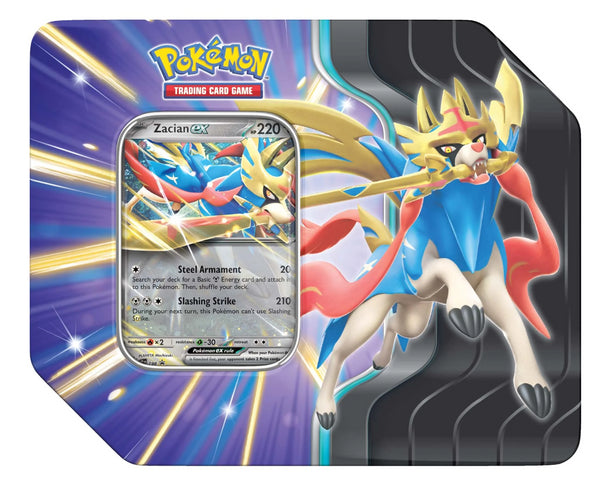 Pokémon TCG: Slashing Legends Tin (Zacian)