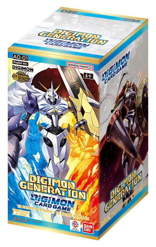 Digimon Card Game Digimon Generation Advance Booster Box [AD-01]